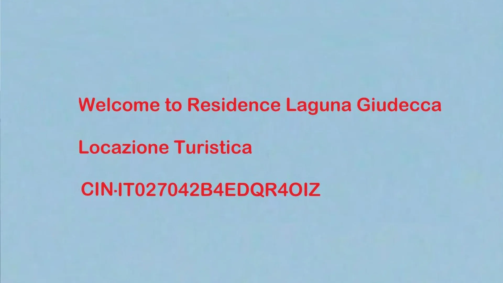 Apartment Residence Laguna Giudecca Venice
